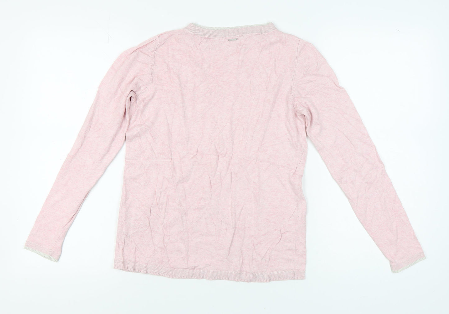 Womens UK Size 10 s.Oliver Pink Pullover Jumper