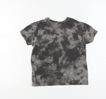 Marvel Spider-Man Boys Grey Tie-Dye T-Shirt 7-8 Years