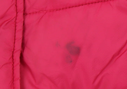 White Stuff Women's Pink Puffer Waistcoat Size 12
