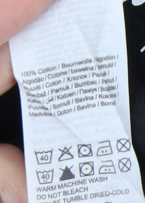 Jack & Jones Men's Black Polo, Size L, New, Logo Accent