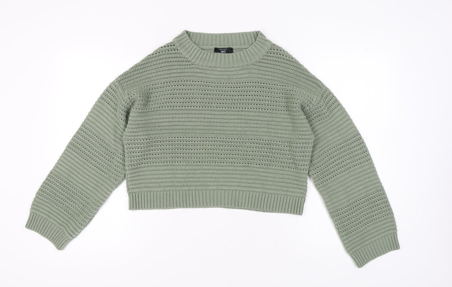 Teens UK Size 14 New Look Green Pullover Jumper