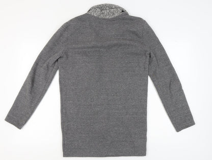 Womens UK Size XS River Island Grey Cardigan Jumper