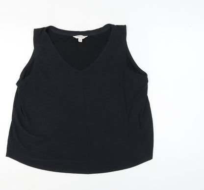 Womens UK Size 18 Per Una Black Basic Tank