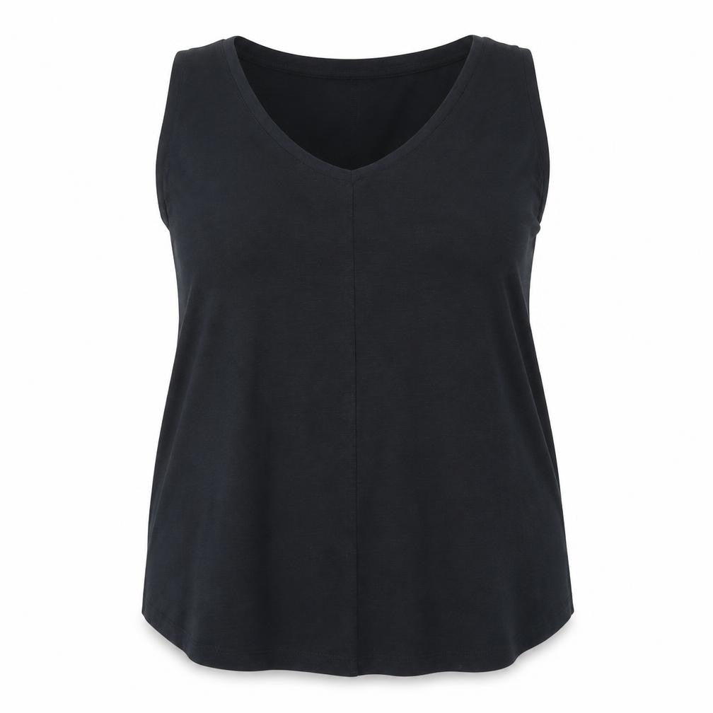 Womens UK Size 18 Per Una Black Basic Tank