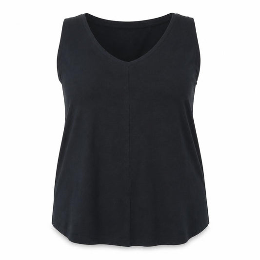 Womens UK Size 18 Per Una Black Basic Tank