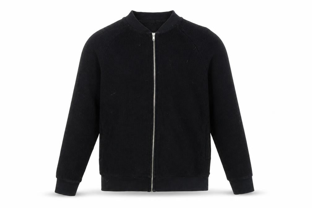 Mens UK Size S Topman Black Full Zip Sweatshirt