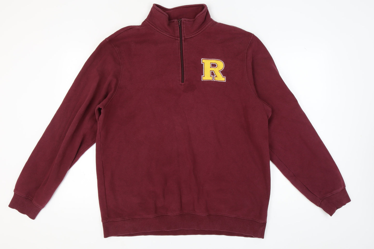 Sport-Tek Men's Red XL Logo 1/4 Zip Sweatshirt
