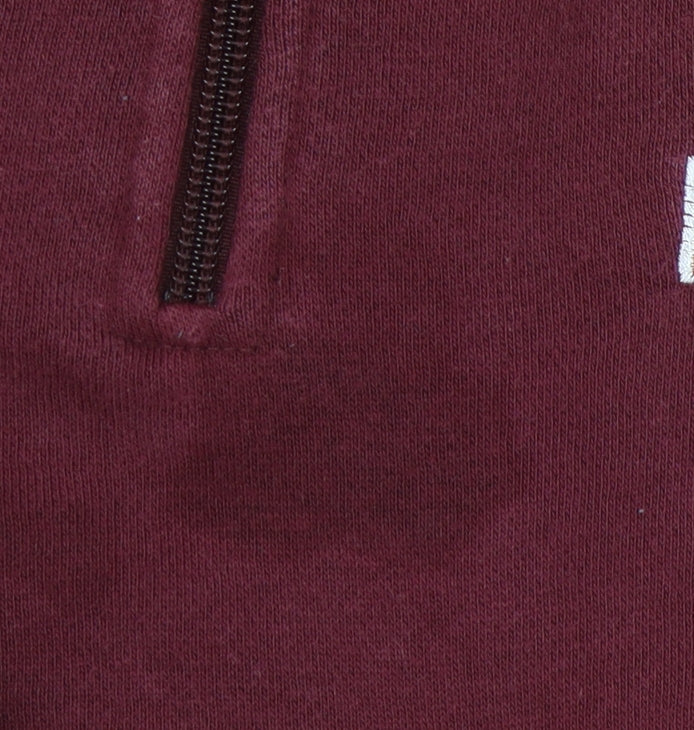 Sport-Tek Men's Red XL Logo 1/4 Zip Sweatshirt