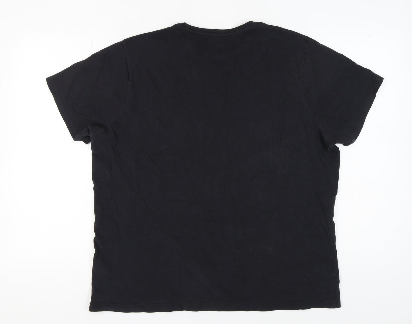 STH Shore Men's Black XL Retro Car Graphic T-Shirt