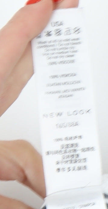 New Look Women's White Striped Long Sleeve Top