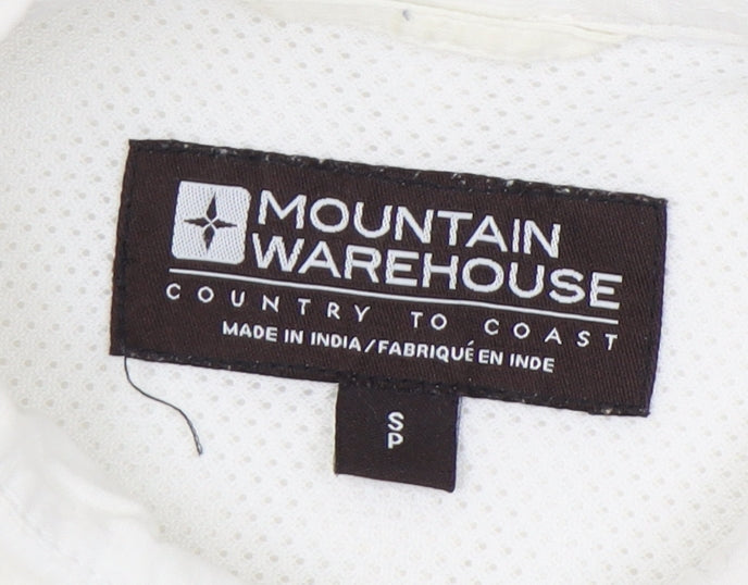 Mountain Warehouse Men's White Cotton Button-Up Shirt