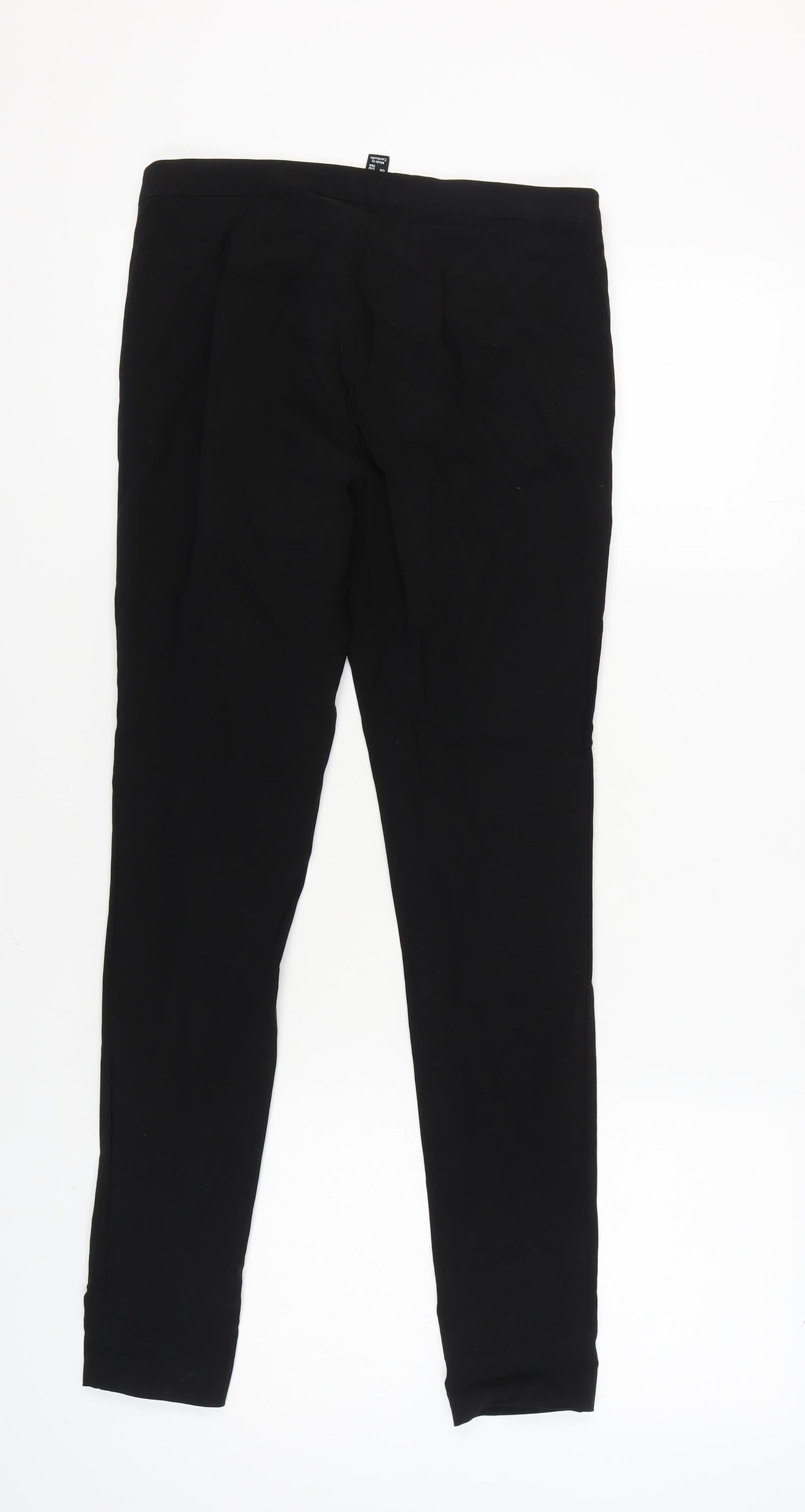 New Look Women’s Black Slim Trousers UK 12 Casual