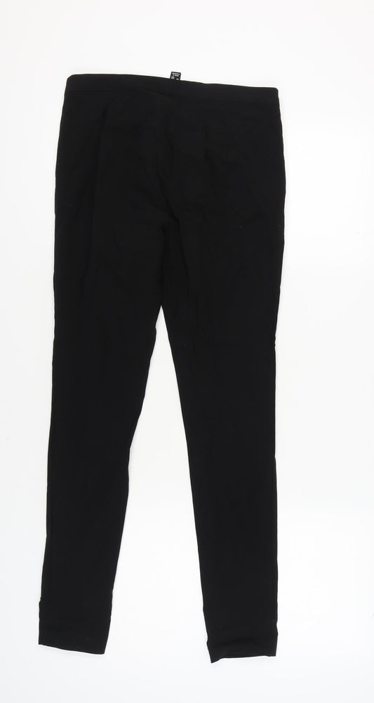 New Look Women’s Black Slim Trousers UK 12 Casual