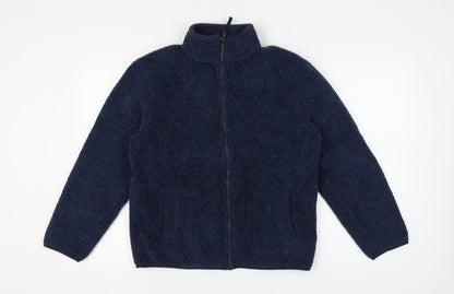 Mens UK Size M Marks and Spencer Blue Basic Jacket