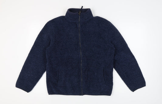 Mens UK Size M Marks and Spencer Blue Basic Jacket