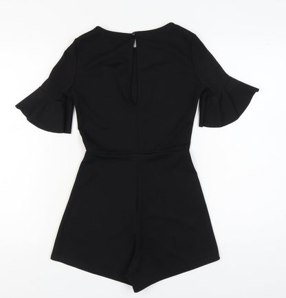 I Saw It First Women's Black Playsuit - Size 6