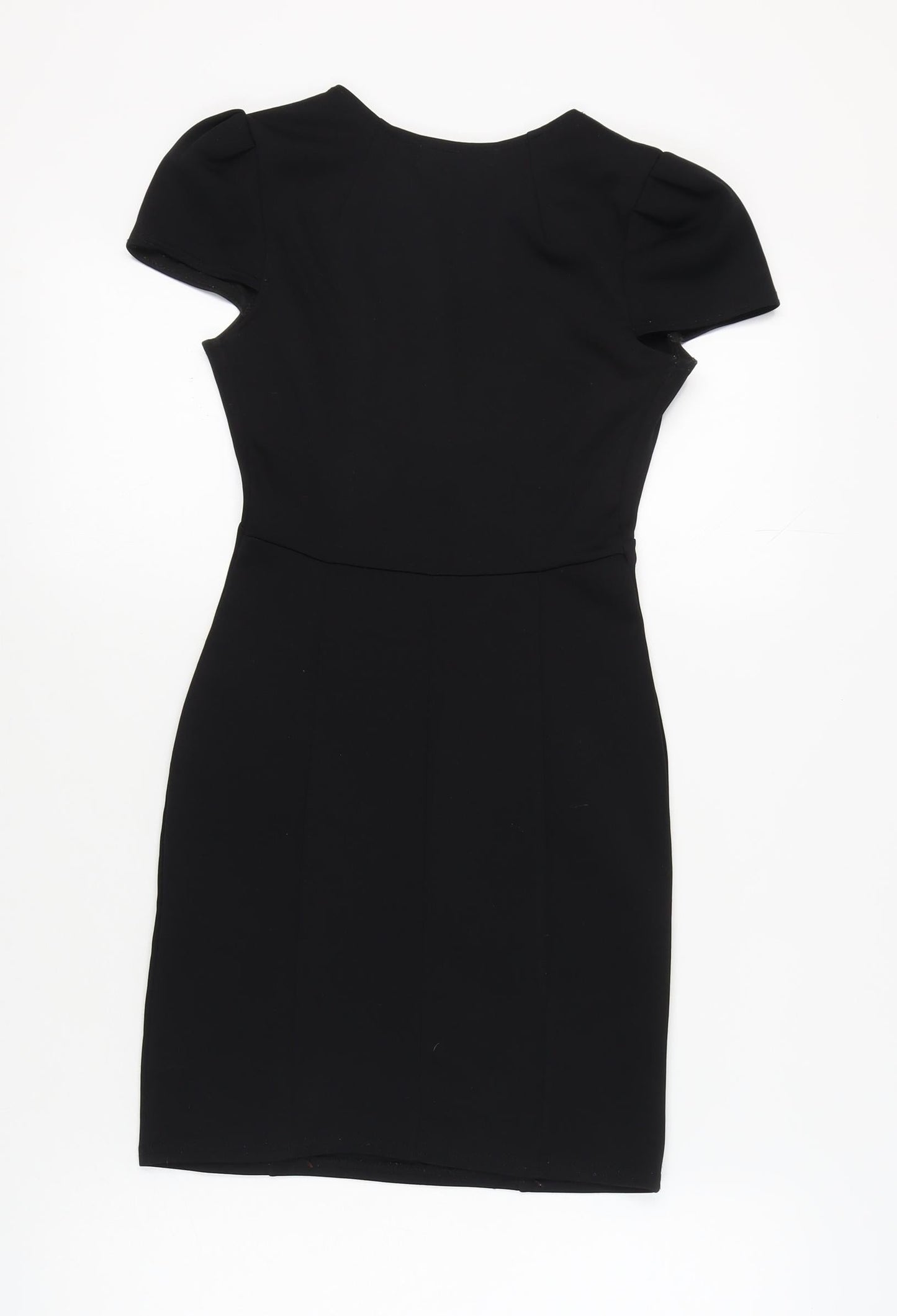 Boohoo Women's Black Sheath Dress, Size 6, Perfect for Parties