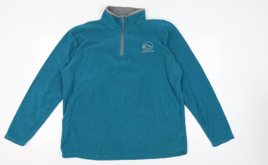 Mens UK Size XL Atlas For Men Blue Pullover Sweatshirt