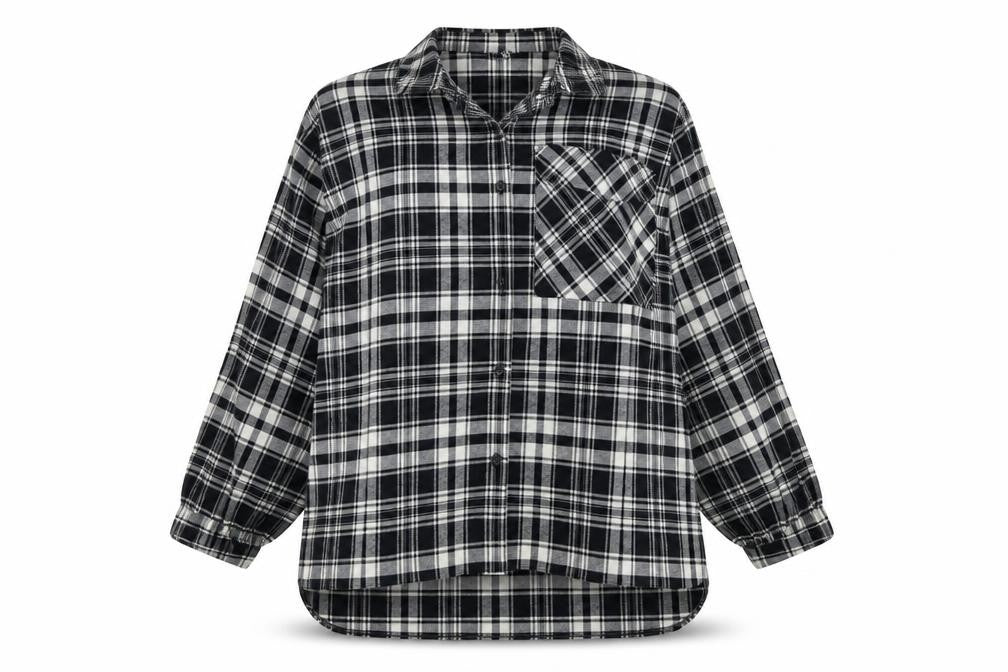 Womens UK Size 16 ASOS DESIGN Black Basic Button-Up