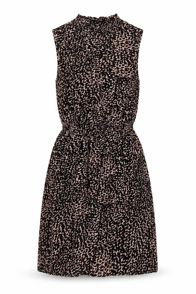 New Look Women's Animal Print Shift Dress, UK 8