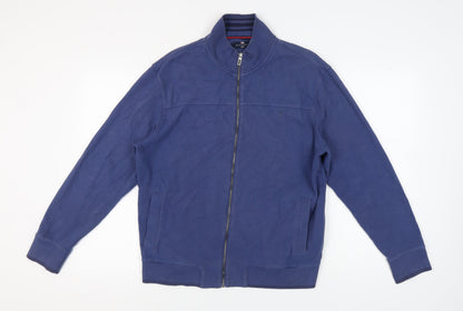 Mens UK Size M Marks and Spencer Blue Full Zip