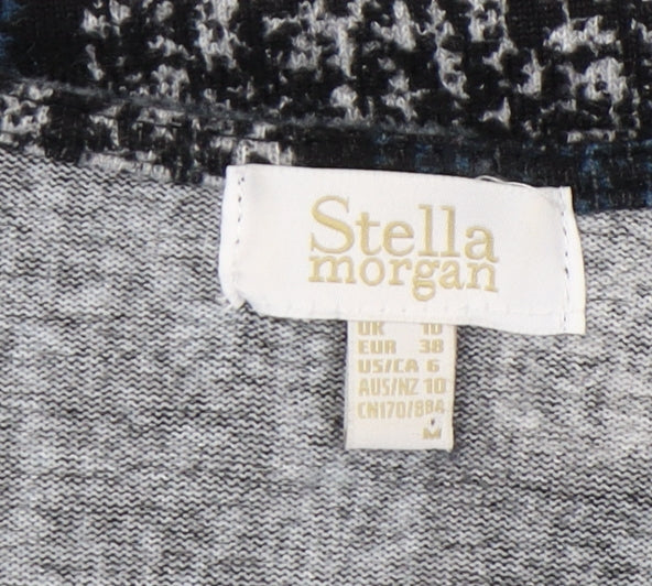 Womens UK Size 10 Stella Morgan Multicoloured Basic Blouse