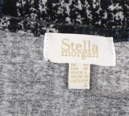 Womens UK Size 10 Stella Morgan Multicoloured Basic Blouse