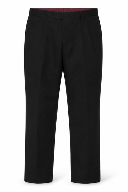 Mens UK Size 36 Marks and Spencer Regular Fit Formal Black Trousers