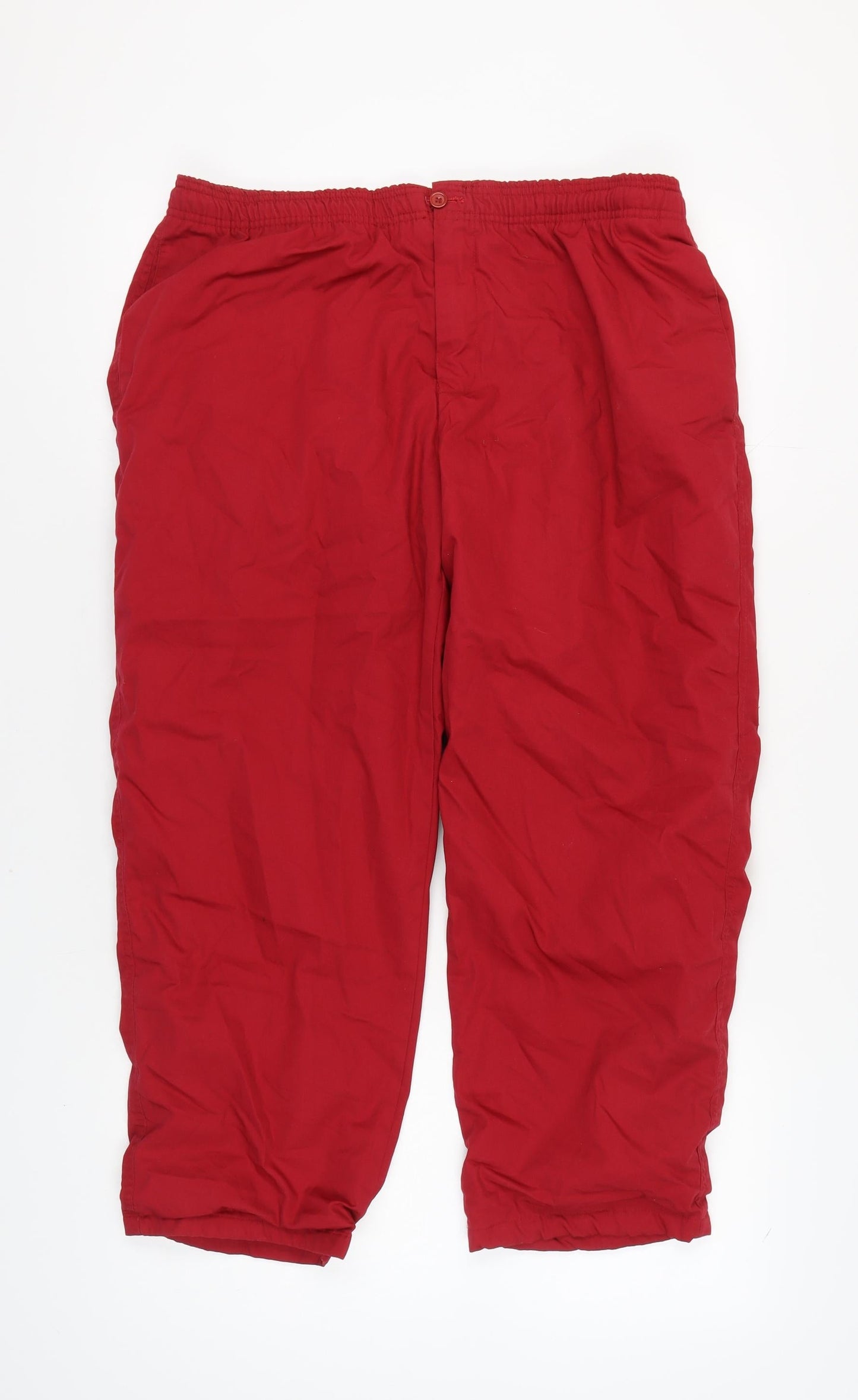 Mens UK Size XS Clifford James   Red Trousers