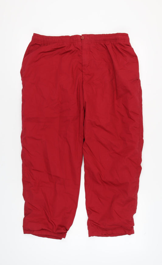 Mens UK Size XS Clifford James   Red Trousers