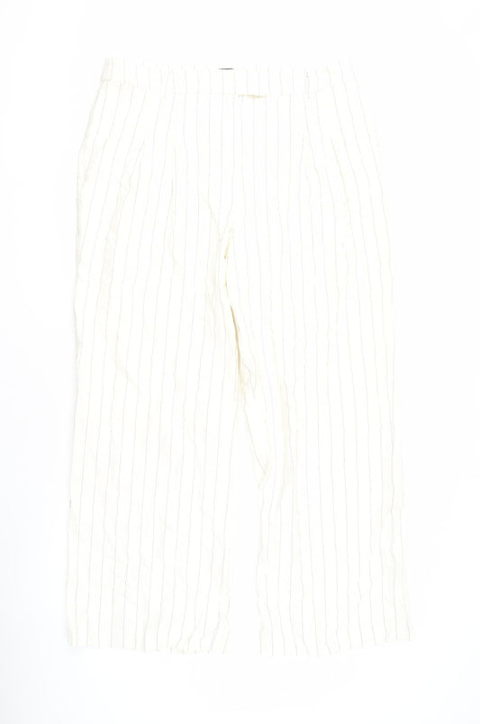 Womens UK Size 16 ET VOUS  Casual Ivory Trousers