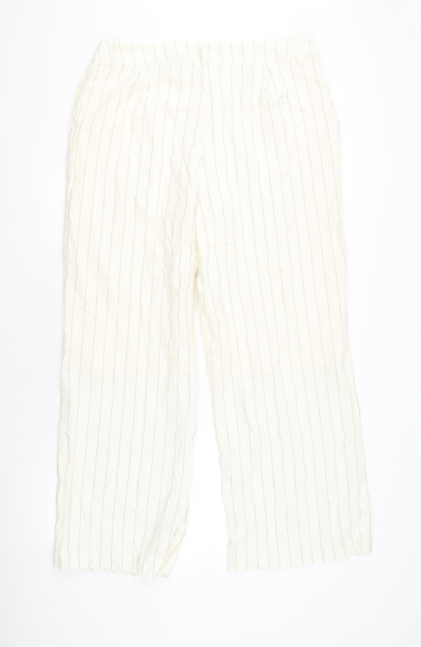 Womens UK Size 16 ET VOUS  Casual Ivory Trousers