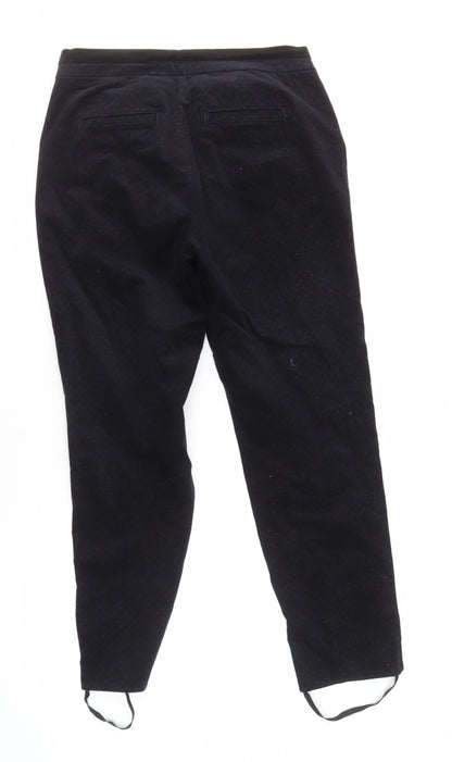 Womens UK Size 14 Marks and Spencer Regular Fit  Black Trousers