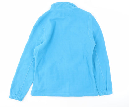 SOL'S Women's Blue Fleece Jacket Size L