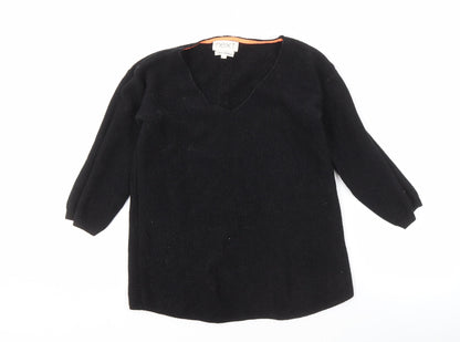 Womens UK Size 8 NEXT Black Pullover Jumper
