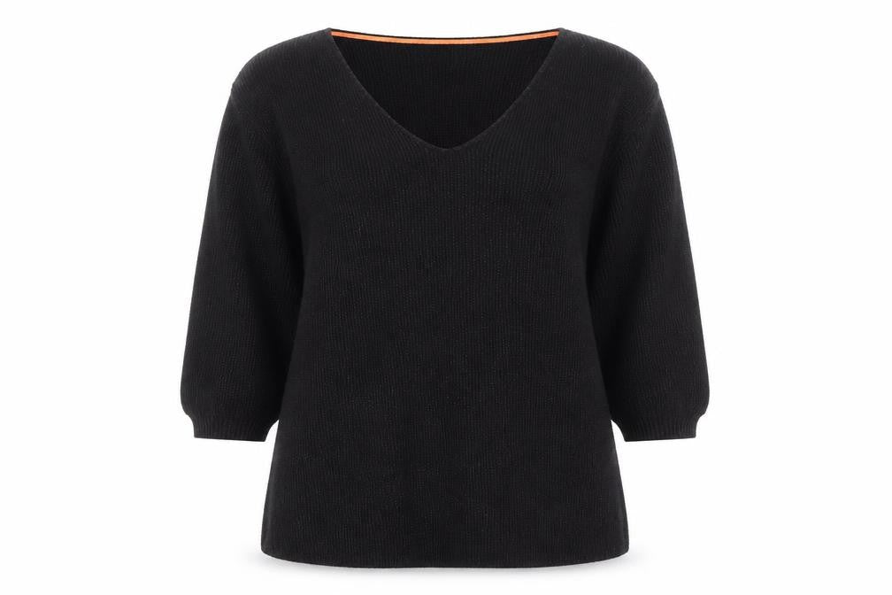 Womens UK Size 8 NEXT Black Pullover Jumper