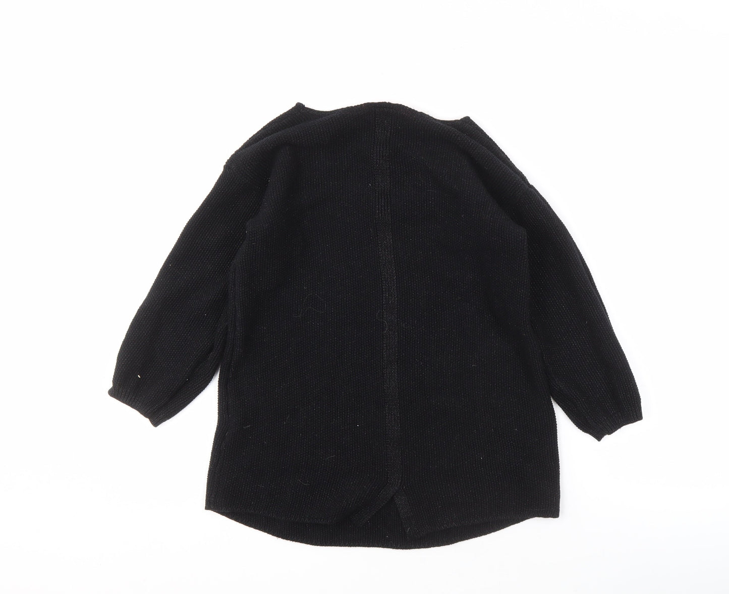 Womens UK Size 8 NEXT Black Pullover Jumper