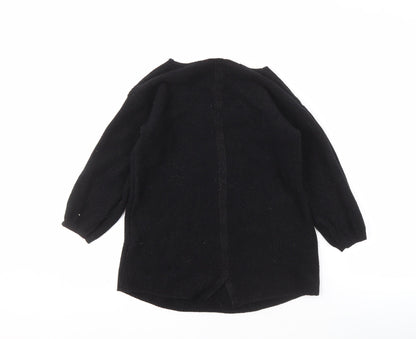 Womens UK Size 8 NEXT Black Pullover Jumper