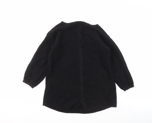 Womens UK Size 8 NEXT Black Pullover Jumper