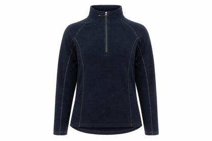 Front view of Elevate Women's Blue Microfleece Jacket S