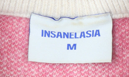 INSANELASIA Women's Beige Elephant Jumper M