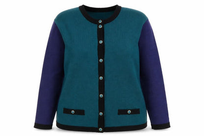 Quimo Women's Multicoloured Cardigan Size 16