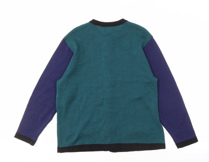 Quimo Women's Multicoloured Cardigan Size 16