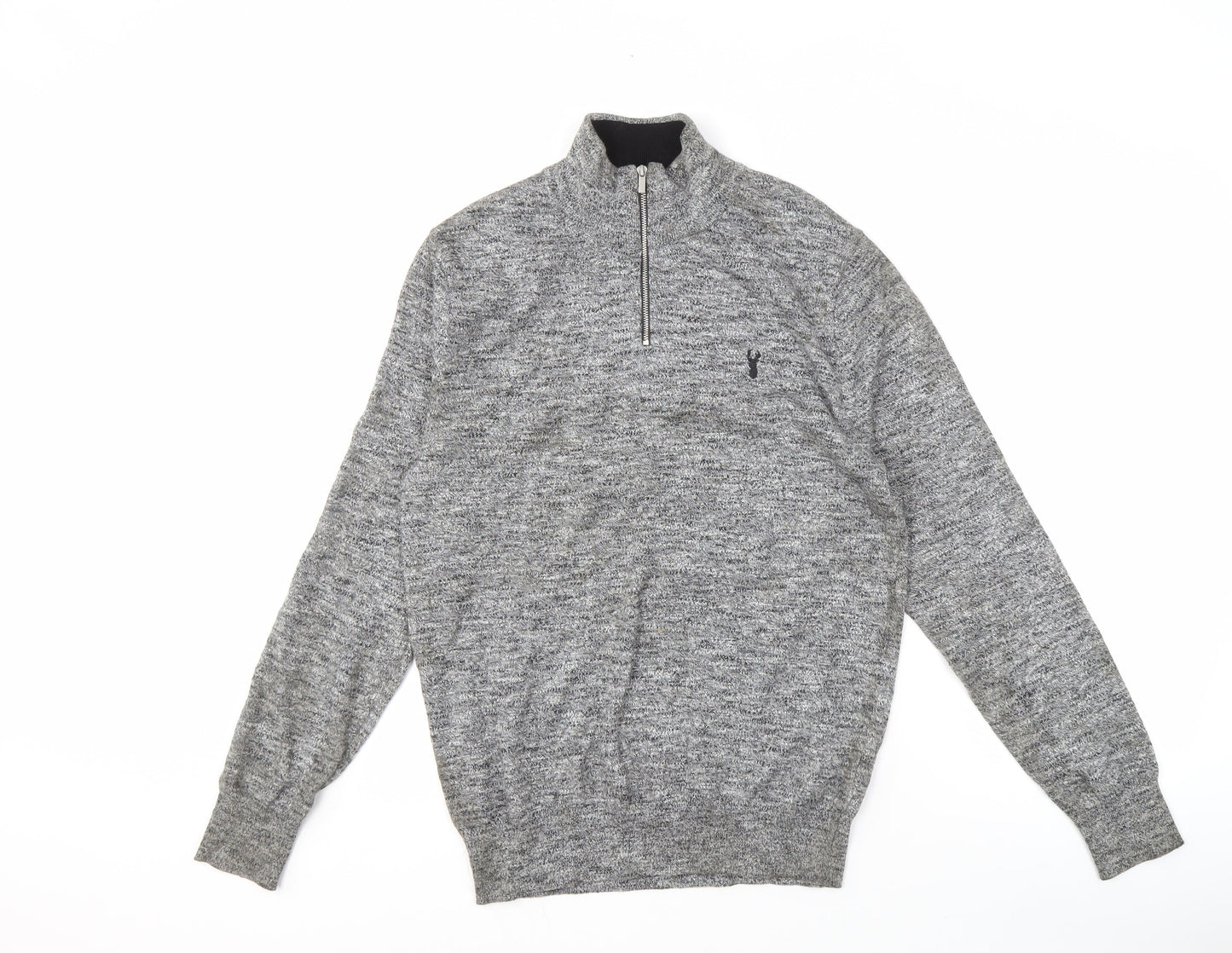 Next Men's Grey S Full Zip Jumper