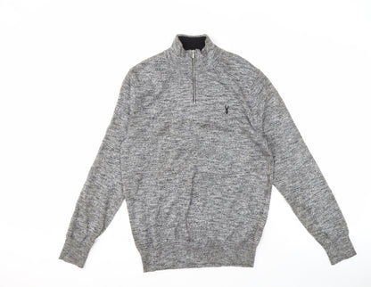 Next Men's Grey S Full Zip Jumper