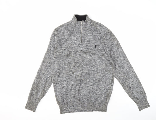 Next Men's Grey S Full Zip Jumper