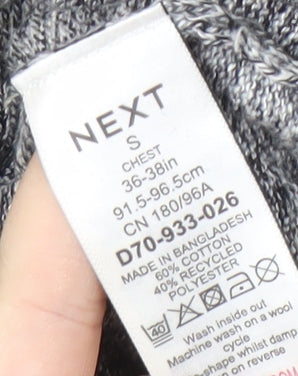 Next Men's Grey S Full Zip Jumper