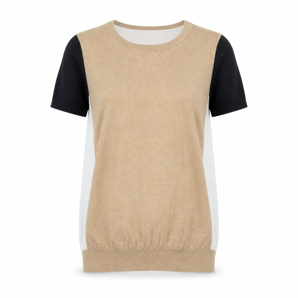 Womens UK Size 8 NEXT Multicoloured Ringer T-Shirt