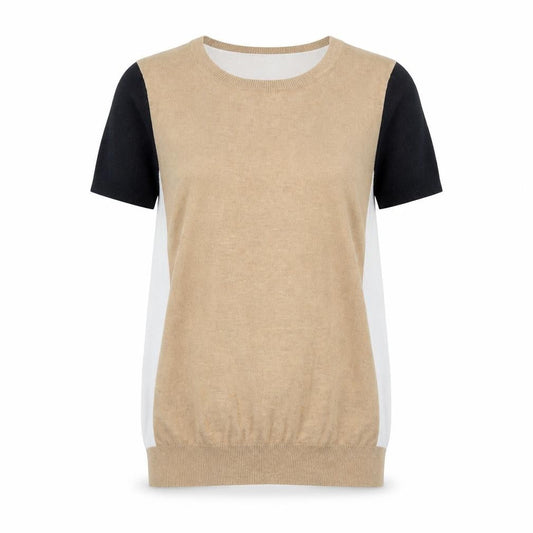 Womens UK Size 8 NEXT Multicoloured Ringer T-Shirt
