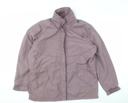 Unisex Adults UK Size M Sunderland of Scotland Purple Windbreaker Coat